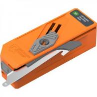 Outdoor Edge 3.0" Drop-point Plain Edge Blade Dispenser Tumbled, 12 Blades) - RR30D12C Outdoor Edge 3.0" Drop-point Plain Edge Blade Dispenser Tumbled, 12 Blades) - RR30D12C
