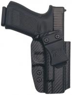 Rounded Gear GLK192332CFRHVAR Kydex IWB Black Kydex Fits Glock 19 Belt Clip Right Hand - 1239