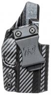 Rounded Gear SFAHELLCATCFRHVAR Kydex IWB Black Kydex Fits Springfield Hellcat Belt Clip Right Hand - 1239
