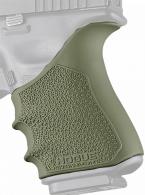 Hogue Handall Beavertail Grip Sleeve For Glock 19, 23, 32, 38 (Gen 3 & 4), OD Green - 17041 Hogue Handall Beavertail Grip Sleeve For Glock 19, 23, 32, 38 (Gen 3 & 4), OD Green - 17041