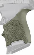 Hogue Sig Sauer P365 & P365-380: Handall Beavertail Grip Sleeve, OD Green - 18701