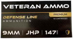 Hyperion Munitions HMBX914 9mm 147 gr 50 Per Box/ 20 Case - 1106