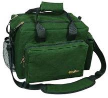 Allen Green Canvas Deluxe Shooters Bag w/Adjustable/Padded S
