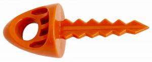 Targettack Llc Targettack Orange Polycarbonate Plastic 1" For Paper/Vinyl Targets 12 Pack - 1241