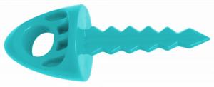 Targettack Llc Targettack Teal Green Polycarbonate Plastic 1" For Paper/Vinyl Targets 12 Pack - 1241