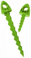 Targettack Llc Targettack Lime Green Polycarbonate Plastic 1"/3" For Paper/Vinyl Targets 12 Pack *Variety - 1241