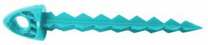 Targettack Llc Targettack Teal Green Polycarbonate Plastic 3" For Paper/Vinyl Targets 6 Pack - 1241