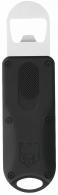 CobraTec Knives Bottle Opener Black Aluminum/Stainless Steel - CTOTFBOBLK
