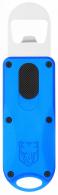 CobraTec Knives Bottle Opener Blue Aluminum/Stainless Steel - CTOTFBOBLU