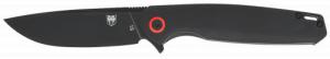CobraTec Knives CTRATHBLK Rath EDC 3.50" Folding Plain Black D2 Steel Blade, 4.50" Black G10 Handle - 1001 CobraTec Knives CTRATHBLK Rath EDC 3.50" Folding Plain Black D2 Steel Blade, 4.50" Black G10 Handle - 1001