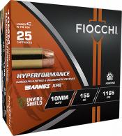 Fiocchi Hyperformance 10mm 155 gr XPB 25 Per Box/ 8 Case - 10BA