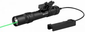 Olightstore Odin GL Black Anodized 300/550/1,500 Lumens White LED/Green Laser - ODINGLPBK