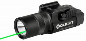 Olightstore Baldr Pro R Black Anodized 300/500/1,350 Lumens White LED/Green Laser - BALDRPRORBK