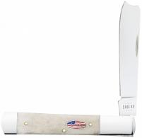 Case Smooth Natural Bone American CS Razor Pocket Knife 3.88" - 14096 Case Smooth Natural Bone American CS Razor Pocket Knife 3.88" - 14096