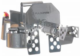 Exothermic Technologies Pulsefire LRT Mirror Silver Aluminum/Brass/Viton 25 ft Flame Range 25.70" Long Fuel Gasoline/G - PFLRTSILV