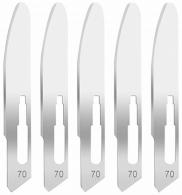 Hogue 35887 Expel Replacement Blades High Carbon Steel Blade #70 5 Blades - 131 Hogue 35887 Expel Replacement Blades High Carbon Steel Blade #70 5 Blades - 131