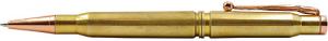 S&W Pepper Spray Caliber Gourmet Ball Point Pen Gold Brass - CBG1014