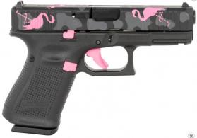 Glock G19 Gen5 MOS Compact Frame 9mm 15+1 4.02" GMB Barrel MOS Cut/Serrated Steel Slide Polymer Frame w/Pic - PA195S204MOSMM