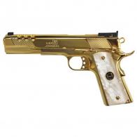Iver Johnson Eagle XL Ported 24K Gold Plated 45ACP - GOLDENEAGLEXLPWP