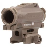 Sig Sauer Electro-Optics Romeo4T Pro Flat Dark Earth 1x20mm 2 MOA Red Quad Ballistic Circle Dot Reticle - SOR44102
