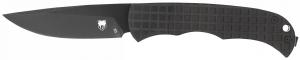 CobraTec Knives Cyclone Hidden Release 3" OTF Plain Black TiCN D2 Steel Blade, 4" Black Aluminum Handle - 1001 CobraTec Knives Cyclone Hidden Release 3" OTF Plain Black TiCN D2 Steel Blade, 4" Black Aluminum Handle - 1001