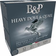 B&p Ammunition Heavy Dove & Quail 410 Gauge 2.50" 1/2 oz 7.5 Shot 25 Per Box/ 10 Case - 410BD75 B&p Ammunition Heavy Dove & Quail 410 Gauge 2.50" 1/2 oz 7.5 Shot 25 Per Box/ 10 Case - 410BD75