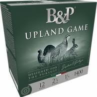 B&p Ammunition Upland Game Classic 12 Gauge 2.50" 1 oz 8 Shot 25 Per Box/ 10 Case - 12B1UP8 B&p Ammunition Upland Game Classic 12 Gauge 2.50" 1 oz 8 Shot 25 Per Box/ 10 Case - 12B1UP8