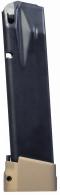 Century Arms MA2363 TP9 18rd 9mm Compatible w/ Canik TTI Combat Black/Bronze Polymer - 532