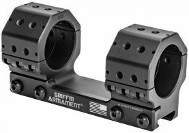 Griffin Armament SPRM 0MOA Scope Mount 34mm Tube 1.35" Height Black - SM135H34MM