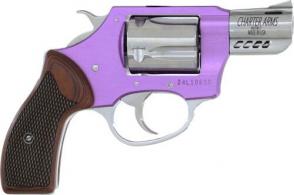 Charter Arms Off Duty Coyote 380 ACP 5rd 2" High Polished Ported Barrel & Cylinder, Lavender Aluminum Frame - 53804