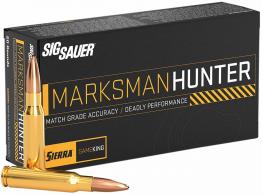 Sig Sauer Marksman Hunter 6.5 Creedmoor 130gr 20 Per Box/10 Case - E65CMGK13020