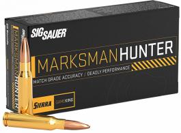 Sig Sauer Marksman Hunter 300WM 165gr 20 Per Box/10 Case - E3WMGK16520 Sig Sauer Marksman Hunter 300WM 165gr 20 Per Box/10 Case - E3WMGK16520
