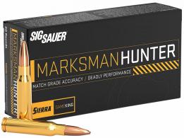 Sig Sauer Marksman Hunter 7mm Rem 160gr 20 Per Box/10 Case - E7RMGK16020 Sig Sauer Marksman Hunter 7mm Rem 160gr 20 Per Box/10 Case - E7RMGK16020