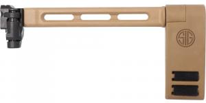 Sig Sauer MCX/MPX Folding Pistol Brace - Coyote Tan - 8901673 Sig Sauer MCX/MPX Folding Pistol Brace - Coyote Tan - 8901673