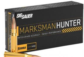 Sig Sauer Marksman Hunter 6.5Creedmoor 130gr 20 Per Box/10Case - E65CMGK130-20