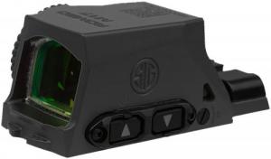 Sig Sauer Electro-Optics Romeo-M17 Enclosed Black 1 x 24 mm 2 MOA Red Dot/32 MOA Circle Multi Reticle - SORM1710