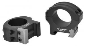 Warne Hyperlite Matte Black 1" Medium - 8501M Warne Hyperlite Matte Black 1" Medium - 8501M