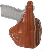 Blackhawk Pancake 3-Slot  For Glock 26/27 Leather Brown - 420005BNR