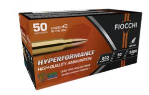 Fiocchi Hyperformance 223Rem 50gr 20 Per Box/10 Case - 223VG20