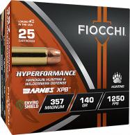 Fiocchi 357BA Hyperformance 357Mag 140gr XPB 25 Per Box/8 Case - 514 Fiocchi 357BA Hyperformance 357Mag 140gr XPB 25 Per Box/8 Case - 514