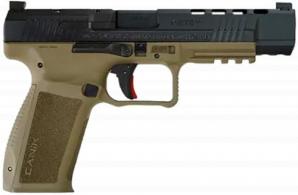 Canik 55 Mete SFx 9MM Flat Dark Earth Black MA Legal 10RD