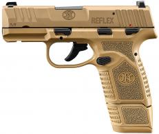 FN Reflex 9mm 3.3" FDE 15+1 w/Manual Safety - 66101417