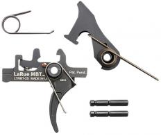 Larue Tactical LTMBT2S MBT-2S Black Two-Stage Curved Fits AR10/AR15 - 1254