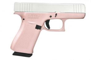Glock G43X 9mm Sub-Compact 3.41 10R Pearl White Slide/Rose Gold - UX43FRNRGFPWS Glock G43X 9mm Sub-Compact 3.41 10R Pearl White Slide/Rose Gold - UX43FRNRGFPWS