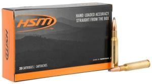 HSM 7mm Mauser 140gr Soft Point 20 Per Box/20 Case - 7MAUSER6N HSM 7mm Mauser 140gr Soft Point 20 Per Box/20 Case - 7MAUSER6N