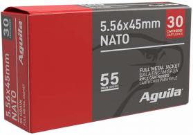 Aguila 5.56NATO 55gr Full Metal Jacket 450 round pack - 1E556155