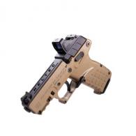 Kel-Tec P17 Handgun .22 LR 16rd Magazines (3) 3.8" 1/2x28 Threaded Barrel Tan with Optic & Holster - P17BTANOPTIC