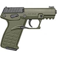 Kel-Tec P17 Handgun .22 LR 16rd Magazines (3) 3.8" 1/2x28 Threaded Barrel OD Green with Optic & Holster - P17BGRNOPTIC