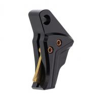 Tyrant CNC TDG43TRIGBLACKGOLD I.T.T.S Trigger/Shoe Black Fits Glock 43/43x/48 - 1263