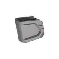 Tyrant CNC TDG48MAGEXG Magazine Extension Fits Glock 43x/48 Gray Aerospace Grade Aluminum - 1263